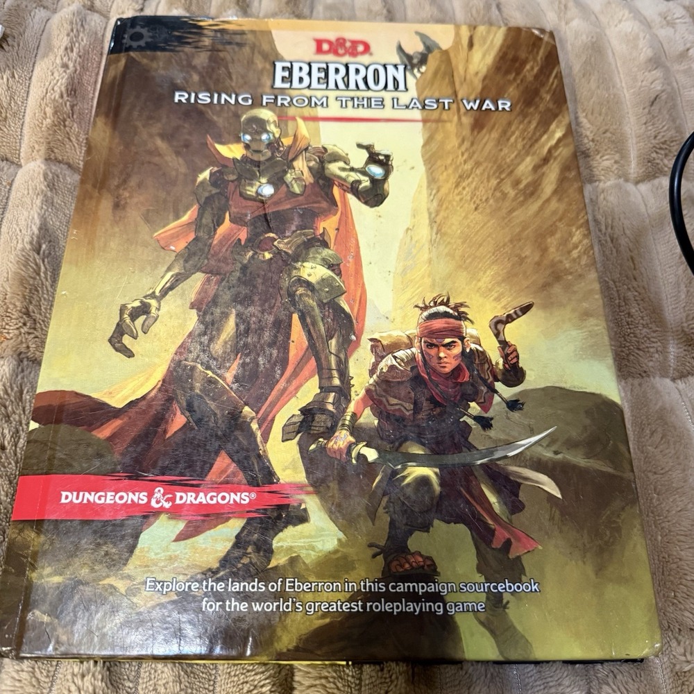 Dungeons and Dragons RPG: Eberron - Rising from the Last War With Map Hardcover
